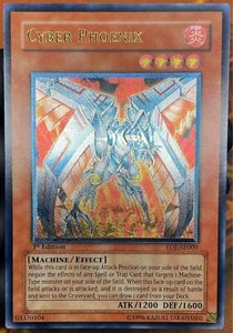 Yu-Gi-Oh! Cyber Phoenix Old Asia Ultimate Raro EOJ-AE009 1ª Edición - Imagen 1 de 2