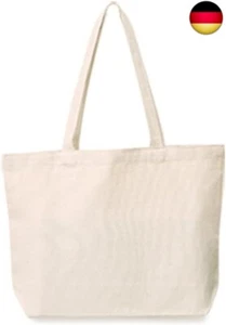 Karkar Stoffbeutel zum Bemalen Jutebeutel Unbedruckt - Stofftaschen zum Bemalen - Bild 1 von 2