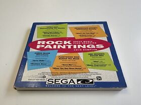 Rock Paintings & Hot Hits Music Samplers (Sega CD) 2 Discs 100% WORKING COMPLETE