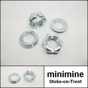 Klassische Mini Frontscheibe CV Gelenk Nabe Muttern & geteilte Kragen Unterlegscheiben FAM9270 BTA249 - Bild 1 von 1