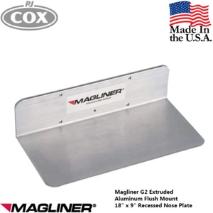 Camión de mano nariz Magliner G2 de aluminio extruido montaje al ras 18x9" 300248 punta - Imagen 1 de 2