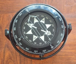 Vintage Heath Marine Nautical Compass – Newly restored #ListingsInLights - Picture 1 of 2