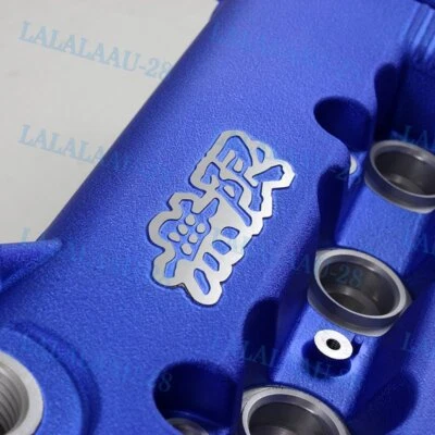 Cubierta de válvula de motor estilo MUGEN azul para Honda CIVIC SI Dohc VTEC 1999-2000 Foto 1 de 4