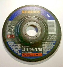 RHODIUS KSMK 209643 T27 Grinding Wheels 25 pcs (Steel) 4-1/2 /8 /8 1R-1240