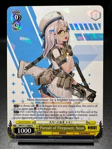 Weiss Schwarz NIKKE English - Pursuit of Firepower, Neon - NIK/S117-E004 R - Picture 1 of 1