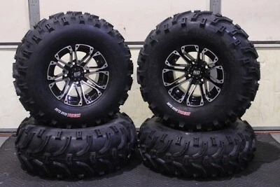 YAMAHA BIG BEAR 400 SRA 26" BEAR CLAW  ATV TIRE & STI HD3 M WHEEL KIT SRA1CA - Image 1 of 4