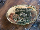 Vintage 1987 35Th Jeepers Jamboree Belt Buckle Georgetown Usa Rare Collectors