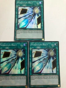 Yugioh Pendulum Halt DANE-EN097 Super Rare NM x3 Play Set - Picture 1 of 1