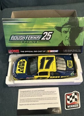 Nascar 1.24 Matt Kenneth #17 Best Buy 2012 Fusion Diecast autografiado Foto 1 de 4