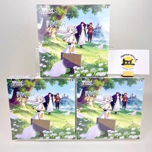 Frieren Beyond Journey's End Weiss Schwarz 1st Edition Booster Box 3Box Set JP - Picture 1 of 14