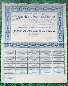 Dépt 43 - Pont de Lignon à Monistrol & Dépt 69 - Secteur des Papeteries de 1920 - Bild 1 von 1
