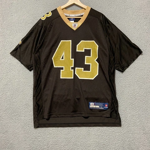 Reebok New Orleans Saints #43 Darren Sproles Jersey Men's Large Black NFL Cover