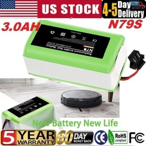 3000mAh 14.4V Battery for Eufy RoboVac 11S,11S MAX/Ecovacs Deebot N79S N79 DN622 - Picture 1 of 9
