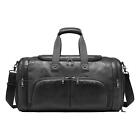 Pu Leather Duffle Bag Large With Shoes Compartment For Holiday Trips Travel