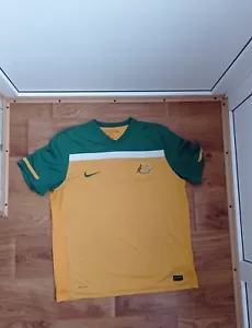 Australia Jersey Home football shirt 2010 - 2011 Yellow Nike 377359-702 Mens XL - Picture 1 of 6