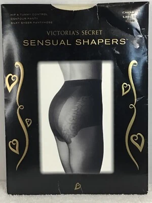 Victoria Secret Sensual Shapers Hip & Tummy Control Pantyhose Size Large - Image 1 of 2