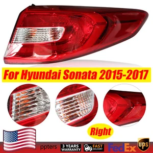 Lámpara de freno exterior lateral derecha luz trasera para Hyundai Sonata 2015-2017 EE. UU. - Imagen 1 de 12