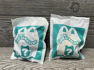 McDonald's Squishmallows Happy Meal Toys Sealed Hamburglar & Sunny Bee 2023 - Picture 1 of 5