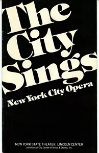 New York City Oper signiertes Programm - Rigoletto - Bild 1 von 3