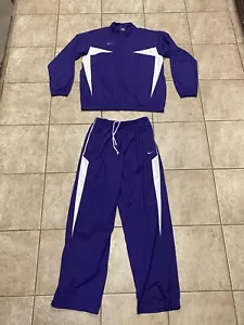 Nike Fit Storm Jacket and Pants Set Purple Both Mens Size L Large FREE SHIPPING - Picture 1 of 6