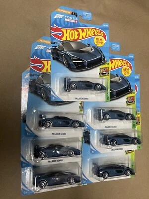 2019 Hot Wheels HW Exotics McLaren Senna Lot Of 7 - Image 1 of 4