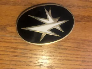 Star Wars Brass Belt Buckle Hand Made Black/white/gold - Picture 1 of 4