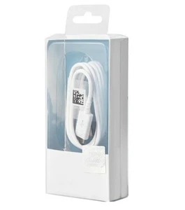 1.2M Micro USB Cable in Packaging – White - Photo 1 sur 1