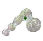 6? Collectible Glass Hammer Pipe Bubbler Tobacco Hand  Pipe Bong Heavy Glass