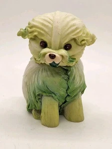 Vintage 2004 Enesco Home Grown Puppy Dog Cabbage Figurine Vegetable - Picture 1 of 12