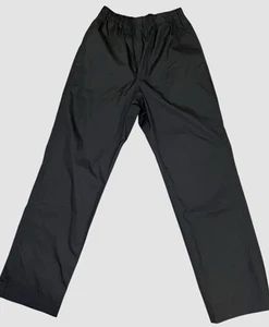 NEW Columbia BLACK Trail Adventure Rain Pants Omni Tech Youth L Boys 14/16 - Picture 1 of 9