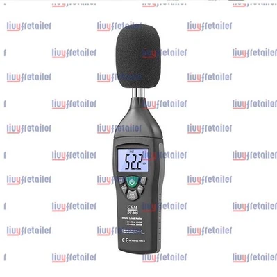 DT-805 High Performance Sound Level Meter Max Hold and Data Hold Function - Image 1 of 2