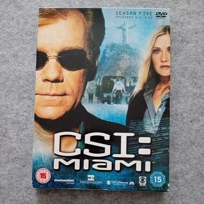 C.S.I. - Crime Scene Investigation - Miami -  Series 5 - Complete (DVD, 2010) - Image 1 of 4