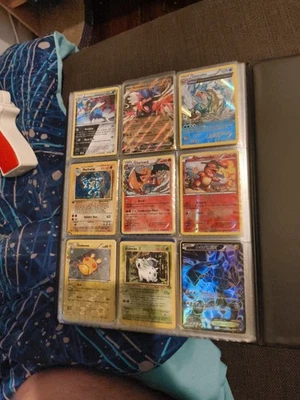 Pokémon Collection (Rare, Ultra Rare, Holos, Promos) 1995, 2011, 2014 x2 Binders - Image 1 of 4