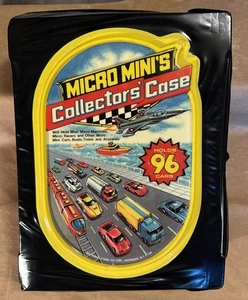 Vintage Micro Minis Collector Case Micro Machine Holds 96 Cars—With Both Trays! - Picture 1 of 16