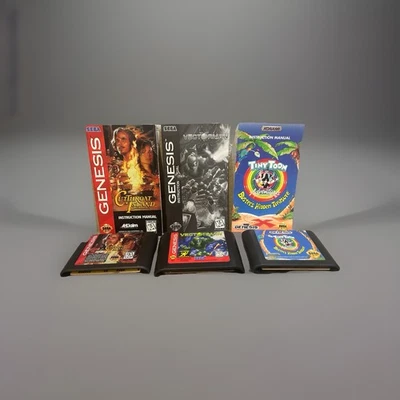 Sega Genesis Lot w Manuals  - Image 1 of 3