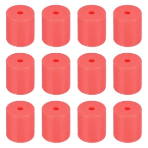 12Pcs Silicone Bed Mounts Leveling Column Silicone Buffer 18mm Red - Afbeelding 1 van 4