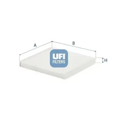 Filtro de cabina Cartucho filtrante 53.372.00 UFI - Imagen 1 de 4
