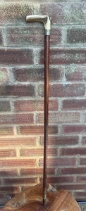 Antique Walking Cane Horn Handle - Picture 1 of 7