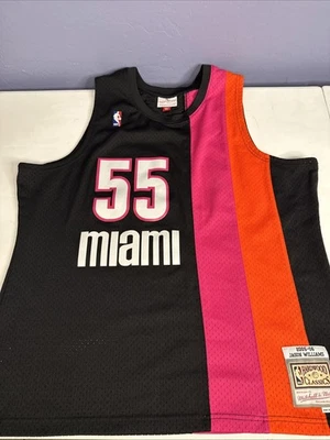 Camiseta deportiva de baloncesto Jason Williams Miami Heat Mitchell & Ness Swingman talla 2XL  Foto 1 de 4
