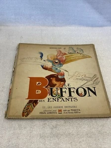 Rare & Vintage MARCUS 1948 : LE BUFFON DES ENFANTS Bernard ROY Signed - Picture 1 of 18