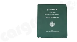 Service Manual for Jaguar 3-8 E Type Grand Touring Models Language in English - Picture 1 of 2