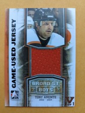 2011-12 ITG Broad Street Boys Series Orange Jersey Tony Amonte #M-01