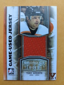2011-12 ITG Broad Street Boys Series Orange Jersey Tony Amonte #M-01