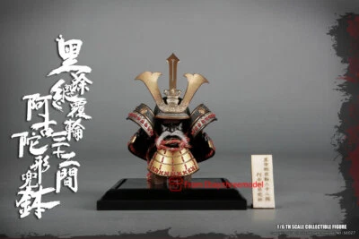 COOMODEL COO NO.SE027 1/6 SERIES OF EMPIRES BLACK AND GOLD KABUTO HELMET EDITION - Image 1 of 4