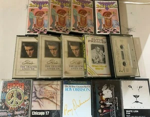 Cassette Tapes Rock n' Roll Elvis Presley Legend Lives On Chicago Orbison lot 14 - Picture 1 of 4