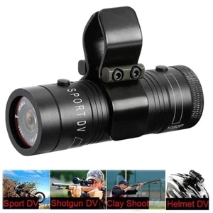 Mini Caméra Vidéo : Tir embarquée - Support Vélo - Casque Moto - Chasse - Photo 1/6