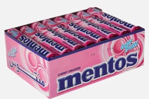 14er Pack x Mentos Kaubonbons Tutti Frutti Geschmack Halal (29 Gramm) منتوس - Bild 1 von 2