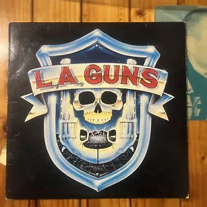 LA Guns - Self Titled - 1988 US 1st Press Album Autographed - Picture 1 of 11