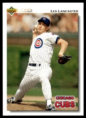 1992 Upper Deck #481 Les Lancaster Chicago Cubs - Image 1 of 2