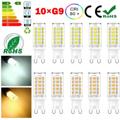 10stk G9 LED Birne 5W 2835 SMD führte Lampe Warmweiß Kaltweiß Energiesparlampen - Bild 1 von 4